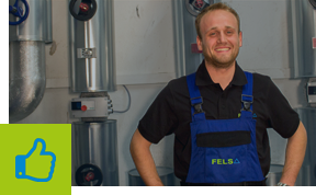 Hausmeister der Firma Fels-Services